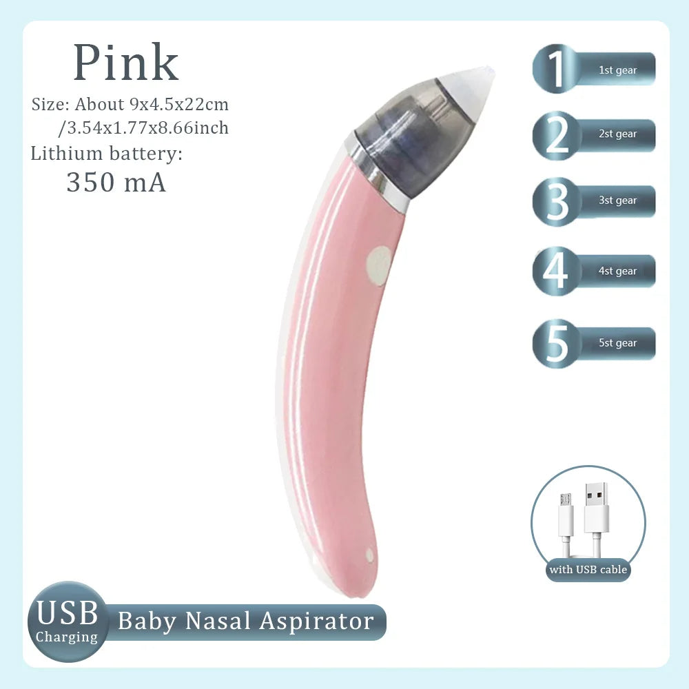 RECHARGEABLE BABY NASAL ASPIRATOR