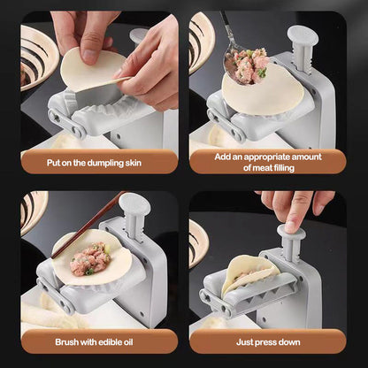 Manual Dumpling Maker and Wrapper Press