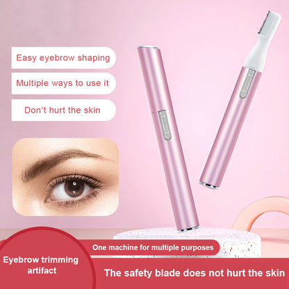 2-in-1 Eyebrow Trimmer & Facial Hair Remover