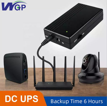 WGP Mini DC UPS 12V 2A for Routers and Network Devices