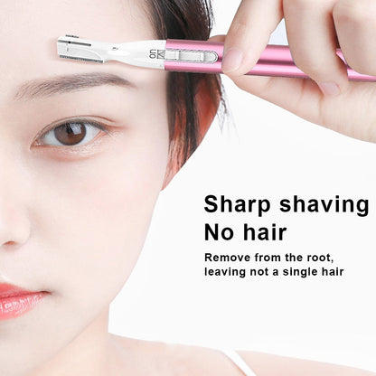 2-in-1 Eyebrow Trimmer & Facial Hair Remover