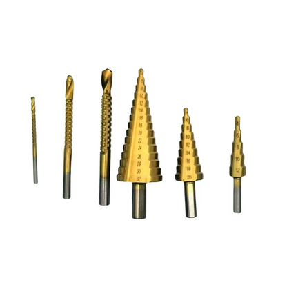 6PCS Multifunctional Step Drill Bit Set