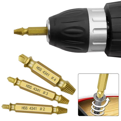 6PCS HSS Screw Extractor & Broken Bolt Remover Set
