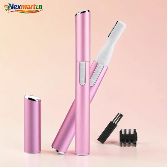 2-in-1 Eyebrow Trimmer & Facial Hair Remover