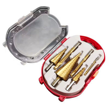 6PCS Multifunctional Step Drill Bit Set