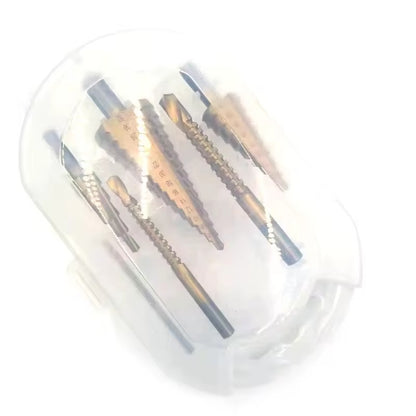 6PCS Multifunctional Step Drill Bit Set