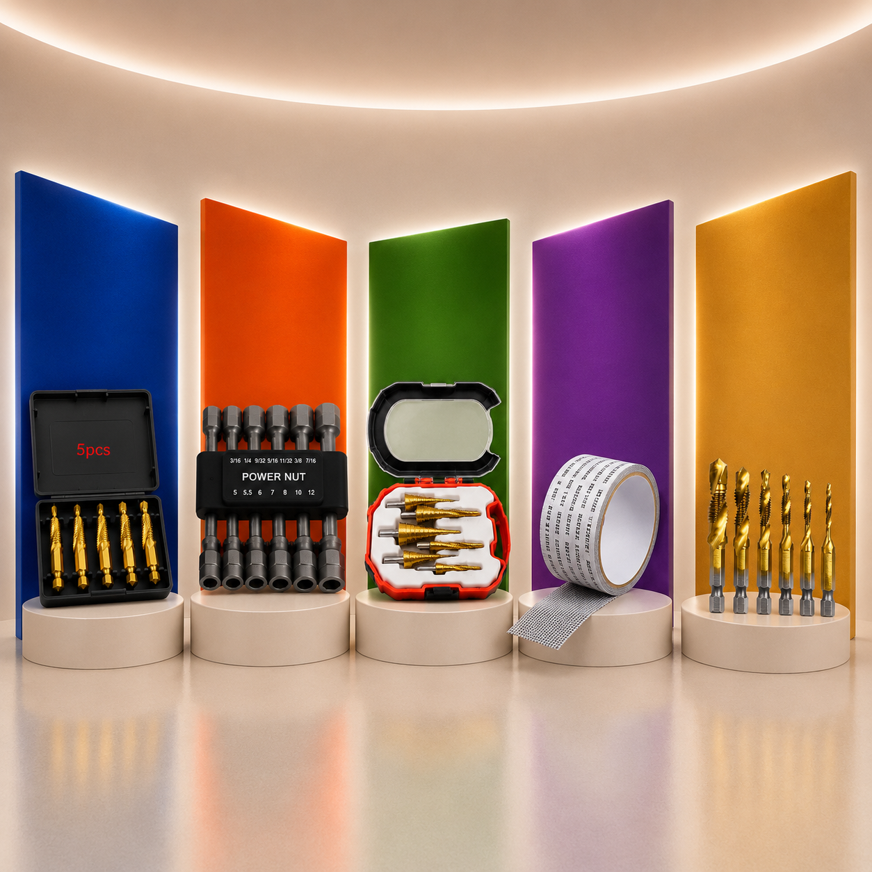 5-IN-1 DRILL & REPAIR TOOLS BUNDLE